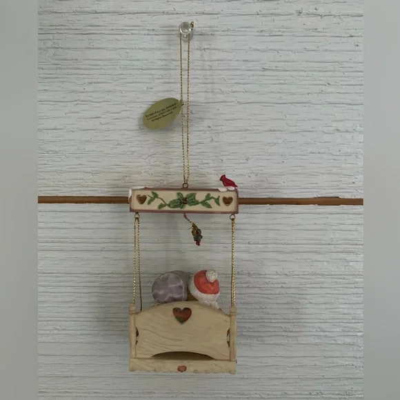 Set of 2 Bradford Exchange Collectable Teddy Bear Ornaments (1999) - Picture 12 of 12